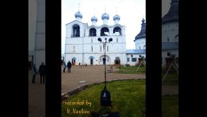 Георгиевский звон, Ионинский звон. Звонница Успенского собора, Кремль, Ростов, Ноябрь 2022. sE V7X