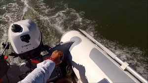 Zodiac Cadet Aero 310 + Yamaha F5 AMHS speed test