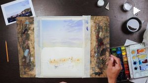 Как нарисовать панораму города и не утонуть в деталях. Мастер-класс художника Сергея Курбатова