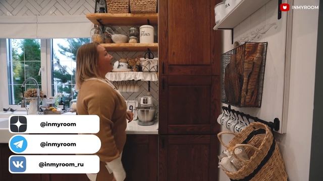 ?Уютная КУХНЯ в стиле фармхаус! Интерьер своими руками. ХРАНЕНИЕ. Крутые решения. Дизайн. Рум Тур