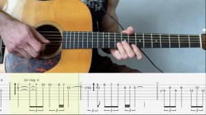 Прогулки по воде Nautillus Pompilius | Табулатура | На гитаре | Соло 2