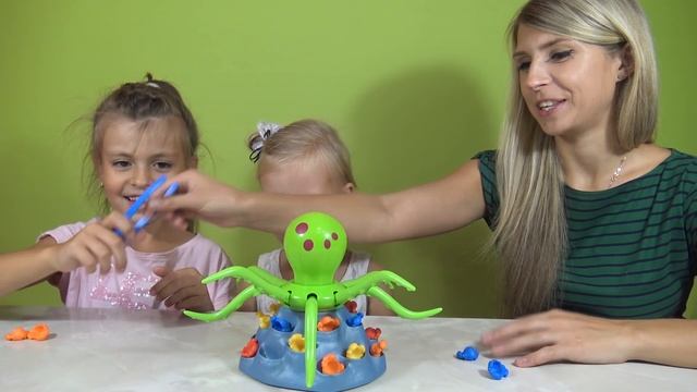 Осьминог  ЧЕЛЛЕНДЖ / Настольная игра Осьминог Жоли