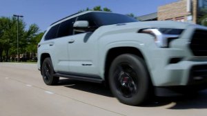 Toyota Sequoia SR5 TRD Sport LunarRock - Car2Car B-Roll - Official HD video