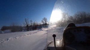БУРАН 4Т 2020. по глубокому снегу.
