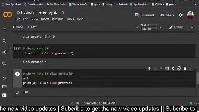 if..else Condition in Python || Indentation Error || if loop in python [ Part 9]