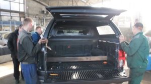 Установка кунга PK-Style на Toyota HiLux Revo NEW 2015+ модель Люкс