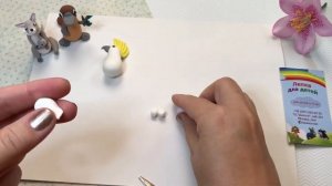 Как слепить попугая какаду