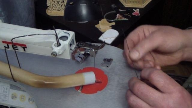 Быстрозажим для лобзикового станка, доработанный.