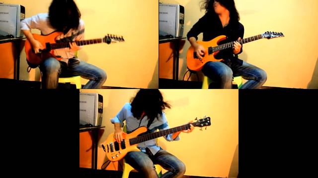 Trivium - In Waves (Guitars & Bass Cover by Chek The Metal) смотреть онлайн