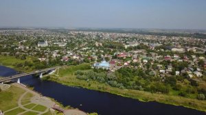 Кобрин. Вид с высоты.