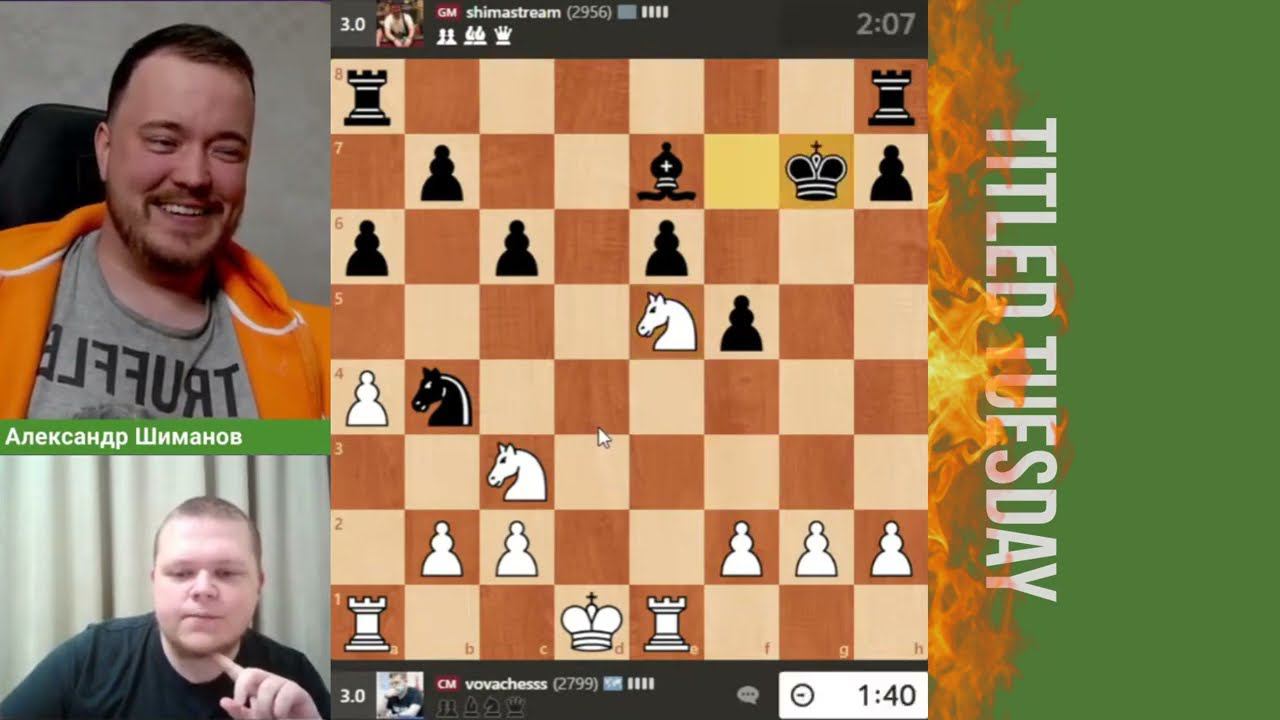 СТРИМЕРЫ ОПАСНЫЕ ПОШЛИ! // СМ ВЛАДИМИР МИХАЙЛОВСКИЙ vs GM АЛЕКСАНДР ШИМАНОВ