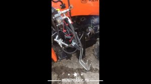 Минитрактор Кентавр Т244 PRO. Установка КУНа