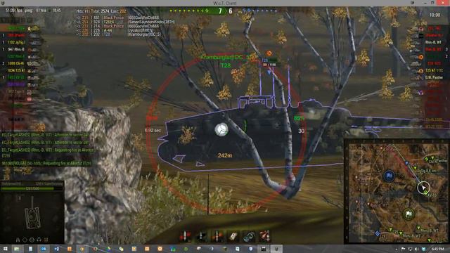 World of Tanks || Super Pershing Mastery 8723 WN8 смотреть онлайн