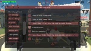chicken gun mod menu all versions bomb hacker fix/чикен ган мод меню все версии фикс