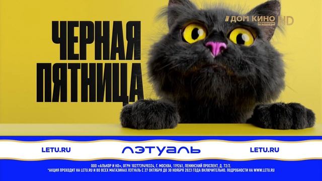 Окончания Рекламного Блока (Дом Кино Премиум, 07.11.2023) смотреть онлайн