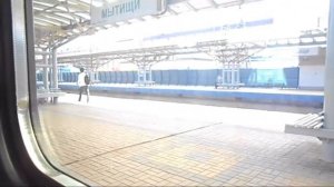 Салон электропоезда ЭД4М-0274 «Спутник»