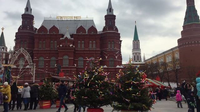Москва. Масленица на Красной площади смотреть онлайн