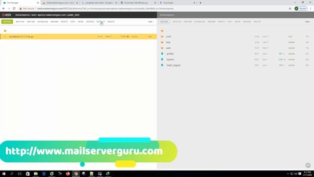 VestaCP Tutorial | Part-6 | VestaCP Wordpress Installation смотреть онлайн