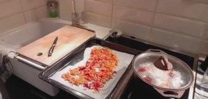 болгарский перец в духовке