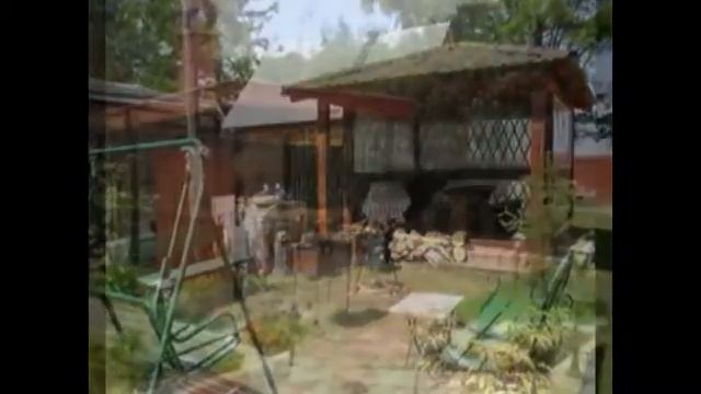 Летняя беседка с мангалом