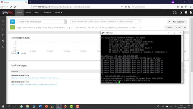 Détection d'une attaque avec Graylog смотреть онлайн