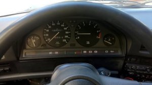 Как заводится BMW e30 m10b18 1986 г.в.