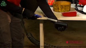 Бензиновый опрыскиватель Cifarelli - чистка воздушного фильтра