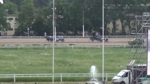 Московский ипподром. Русские тройки. 24.05.14. Заезд 2