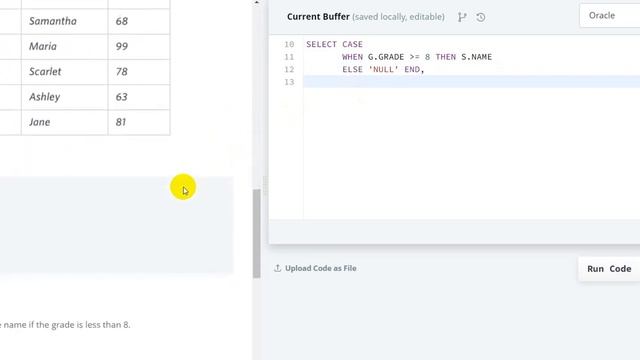 The Report Hackerrank Solution - SQL | Hackerrank SQL