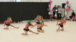 Trillium Rhythmic Novice Group 5 Balls