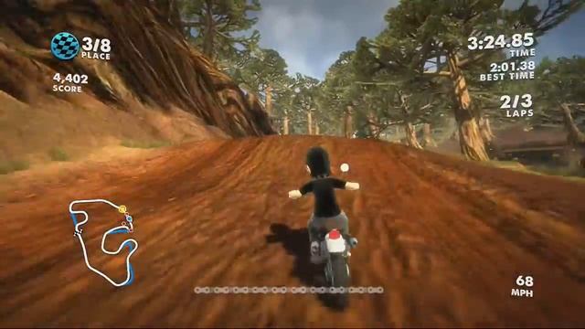 Let's Play Motocross Madness #3: Hidden Falls смотреть онлайн