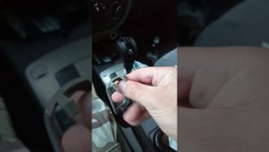 Как снять накладки ручки АКПП на джентра