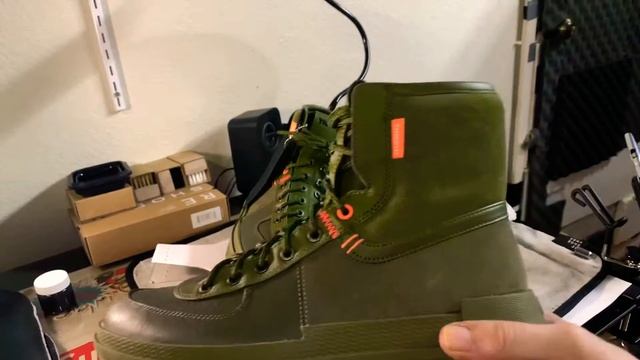 NIKE XARR "MEDIUM OLIVE/BLACK" BQ5240-200 | ARMY ISSUED Water Resistant! Boots (4K) смотреть онлайн