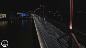 Dji inspire 2 x5s night test The Bridges