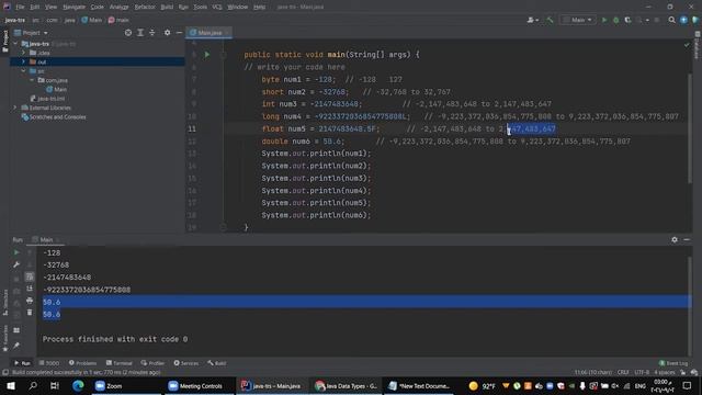 Data-Types (Float-Double) смотреть онлайн