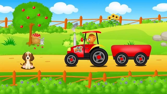 Traktory dla dzieci - bajki dla dzieci po polsku смотреть онлайн