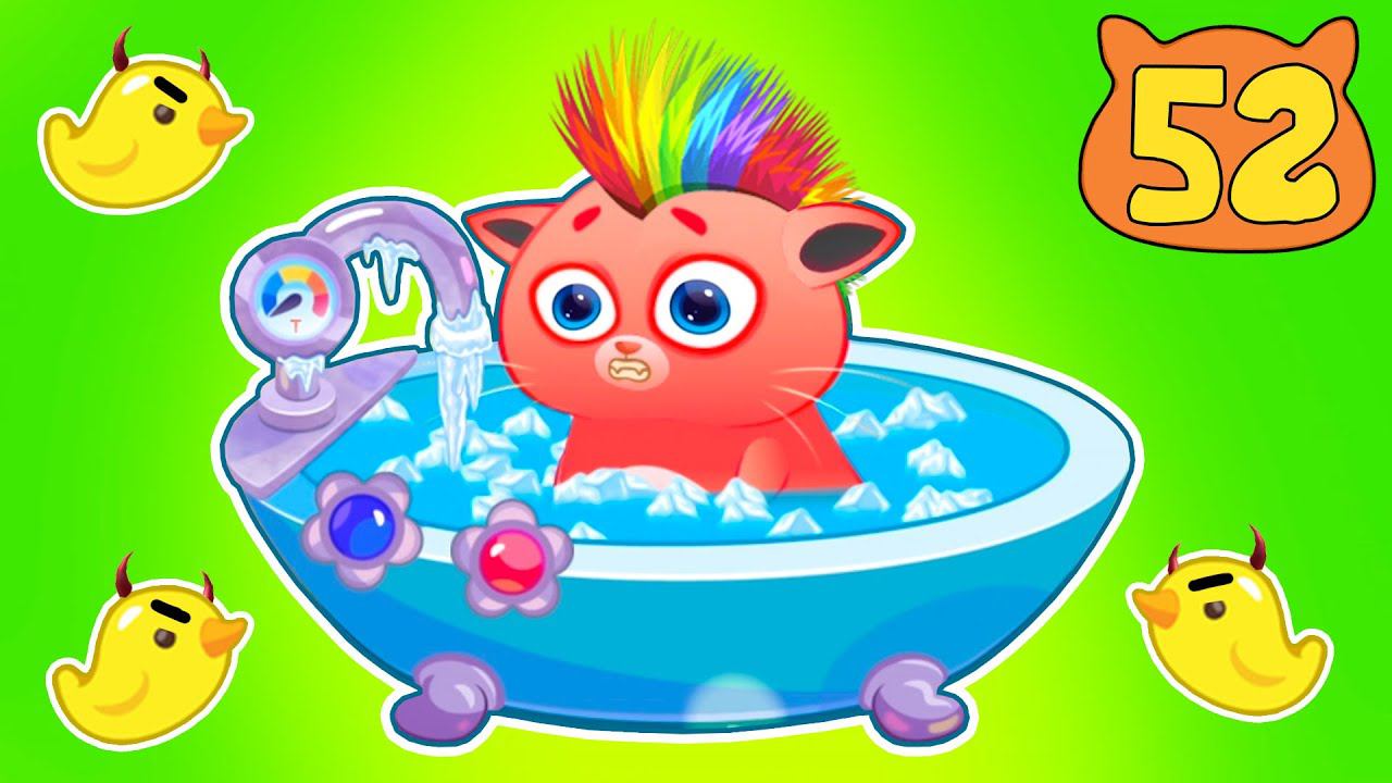 Суровый КОТИК БУБУ №52. Секретный клуб. Мультик ИГРА про котят на канале Хвостик ТВ смотреть онлайн