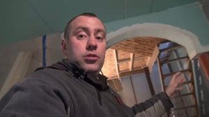 делаем мраморную колону из сантехнической трубы в энергоэфективном доме