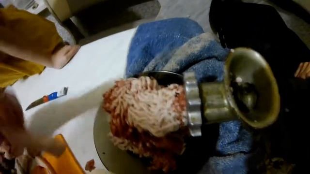 Как молоть мясо с помощью дрели!