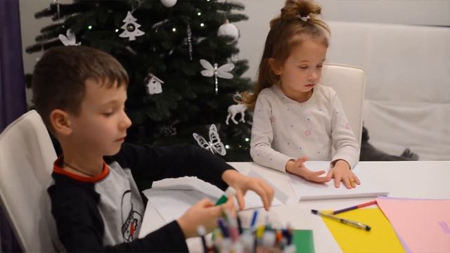 Пишем письмо Деду Морозу. Создаем новогодний конверт. Letter to Santa Claus. Новый год 2019