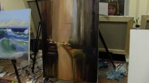 Научиться писать маслом городской пейзаж, уроки рисунка и живописи в Москве и Питере