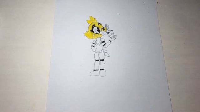 Рисуем аниматроника Чику смотреть онлайн