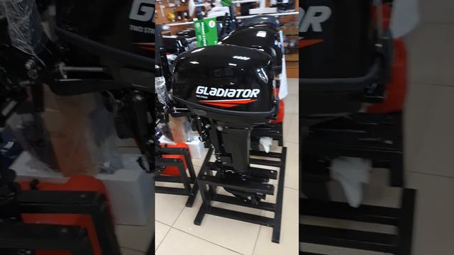 Лодочный мотор GLADIATOR 9.9 PRO, простой и надежный, построенный на базе TOHATSU 18 #лодочныемотор
