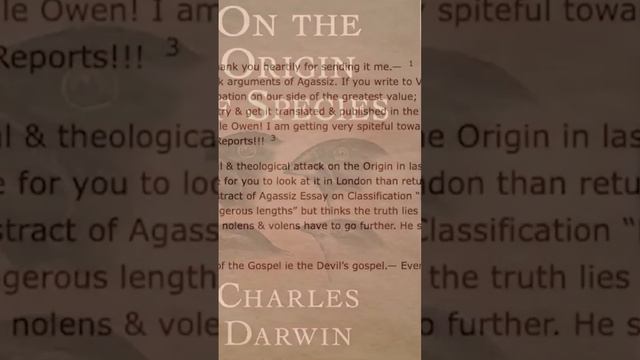 Полное видео на канале "В НАЧАЛЕ БЫЛО СЛОВО!". #дарвин #дарвинизм #евангелие #учения #бесовское смотреть онлайн