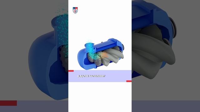 Как работает винтовой компрессор? #ремонтокондиционера   #установкакондиционера ##кондиционирования