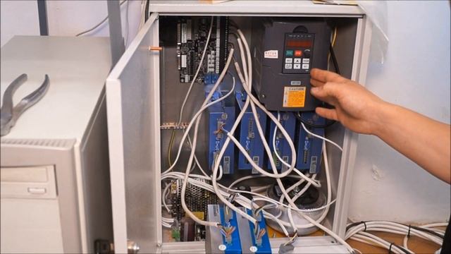 Шкаф управления Фрезерного станка ЧПУ / Сделано в России смотреть онлайн