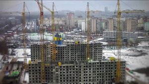 Утро, вечер и туман! Башенные краны КБСМ-503Б