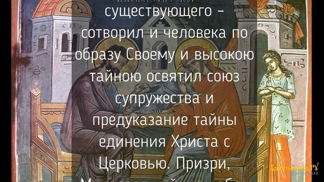 Православная молитва о даровании детей