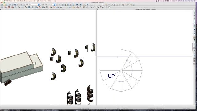 Yusuf Spiral Stairs part 1 Chief Architect Videos by dsh смотреть онлайн