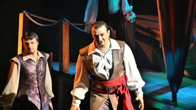 "Капитаны" (стихи Н.Гумилёва) - В.Баскин "Одиссея капитана Блада" смотреть онлайн